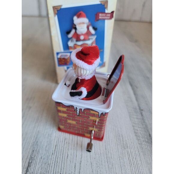 Hallmark 2004 pop! goes the Santa ornament Xmas - Picture 6 of 8